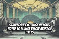 Stablecoin Exchange Inflows Noted to Plunge Below Average Levels