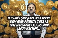 Bitcoin's $105,000 Price Holds Firm Amid Political Tides as Cryptocurrency Aligns with 2024 Election Winners and Institutional Investors