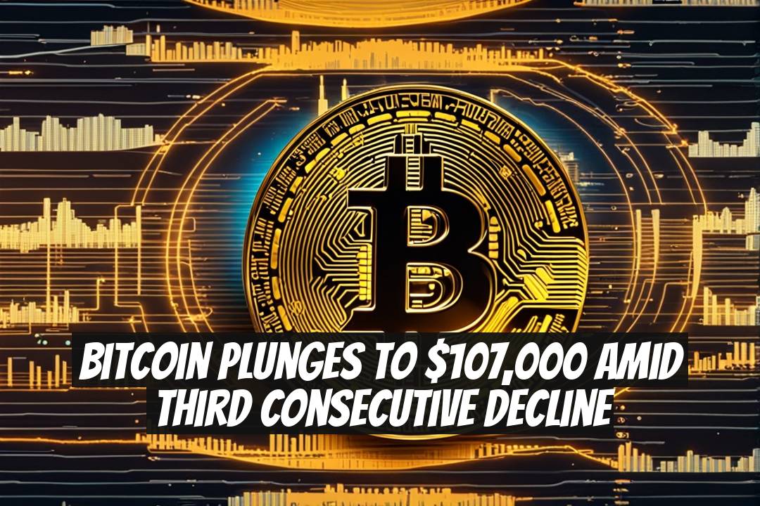 Bitcoin Plunges to $107,000 Amid Third Consecutive Decline