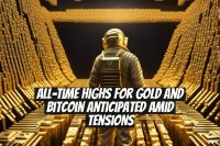 All-Time Highs for Gold and Bitcoin Anticipated Amid Tensions