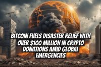 Bitcoin Fuels Disaster Relief With Over $100 Million in Crypto Donations Amid Global Emergencies
