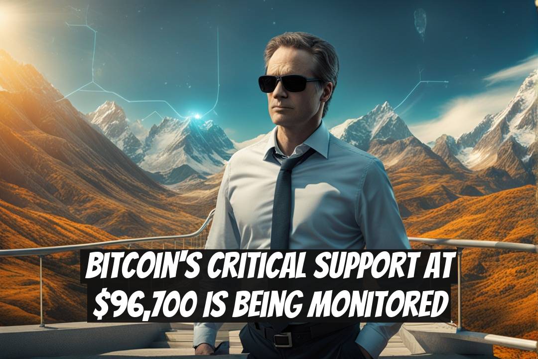 Bitcoin's Critical Support at $96,700 is Being Monitored