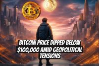 Bitcoin Price Dipped Below $100,000 Amid Geopolitical Tensions