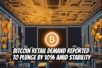 Bitcoin Retail Demand Reported to Plunge by 10% Amid Stability