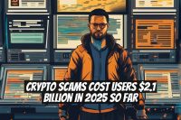 Crypto Scams Cost Users $2.1 Billion in 2025 So Far
