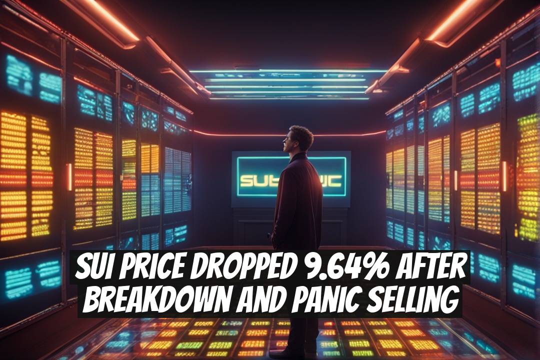 SUI Price Dropped 9.64% After Breakdown and Panic Selling