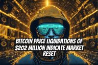 Bitcoin Price Liquidations of $202 Million Indicate Market Reset