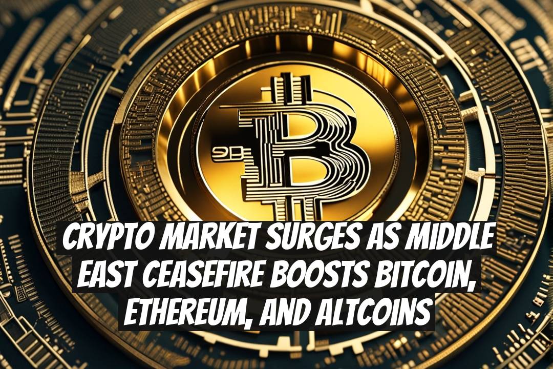 Crypto Market Surges as Middle East Ceasefire Boosts Bitcoin, Ethereum, and Altcoins