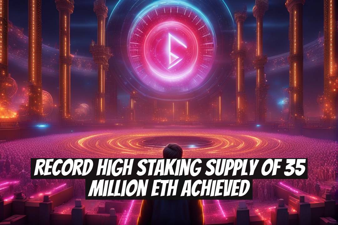 Record High Staking Supply of 35 Million ETH Achieved