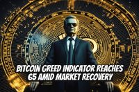 Bitcoin Greed Indicator Reaches 65 Amid Market Recovery