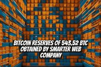 Bitcoin Reserves of 543.52 BTC Obtained by Smarter Web Company