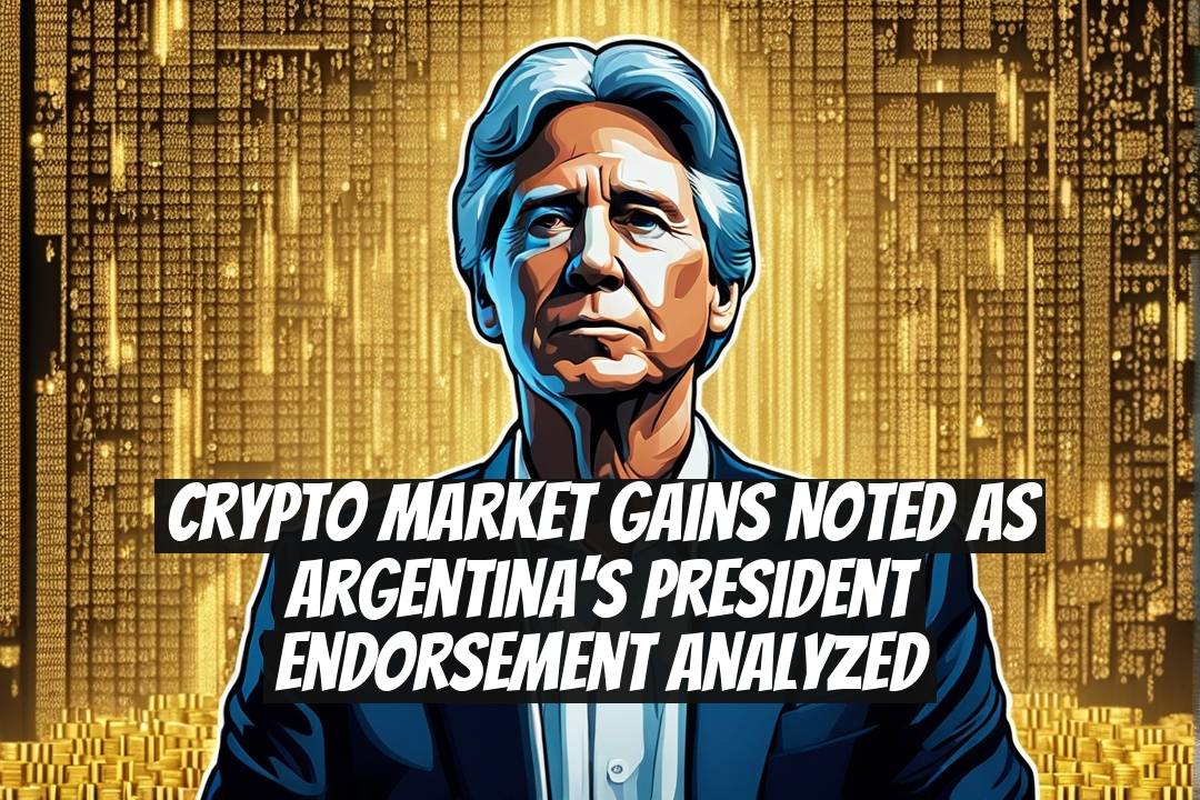 Crypto Market Gains Noted as Argentina's President Endorsement Analyzed