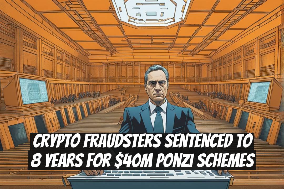 Crypto Fraudsters Sentenced to 8 Years for $40M Ponzi Schemes