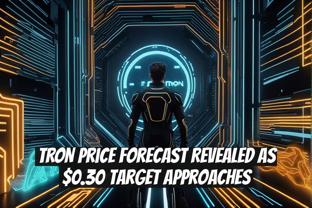 TRON Price Forecast Revealed as $0.30 Target Approaches
