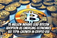 75 Million Indians Lead Bitcoin Adoption as Emerging Economies See 117% Growth in Crypto Use