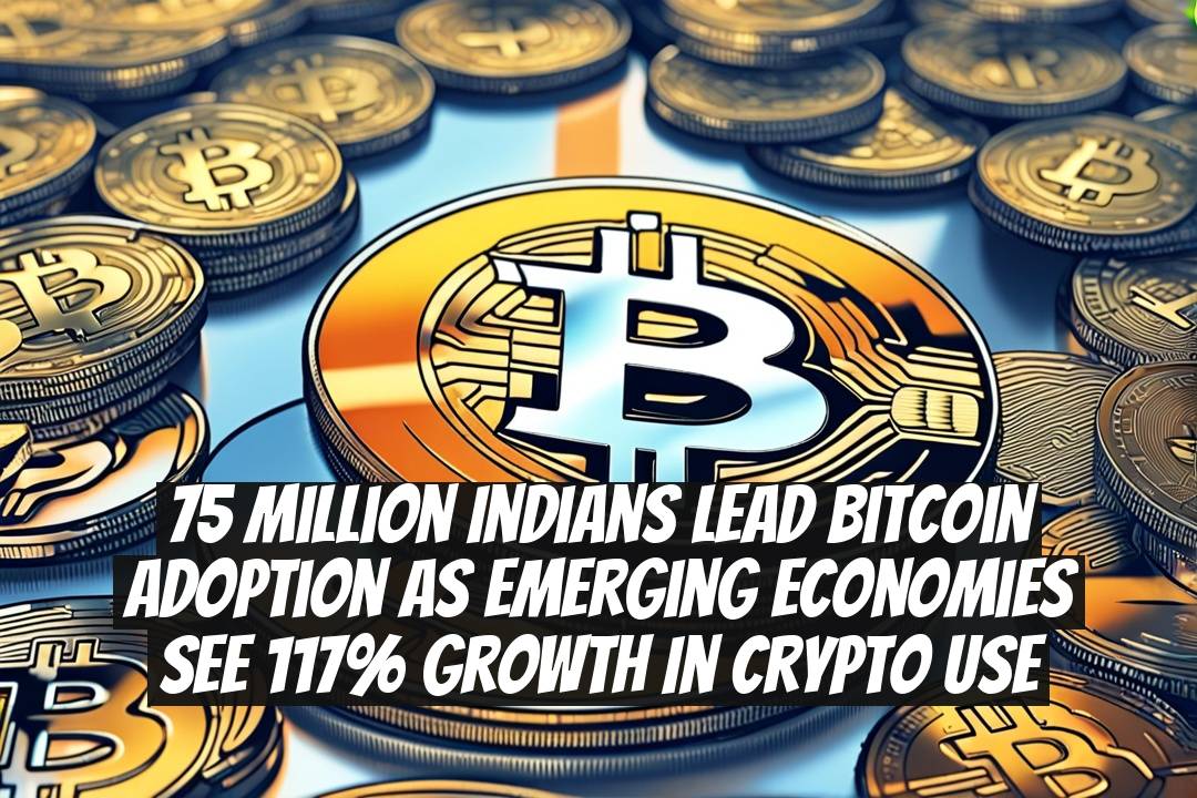 75 Million Indians Lead Bitcoin Adoption as Emerging Economies See 117% Growth in Crypto Use