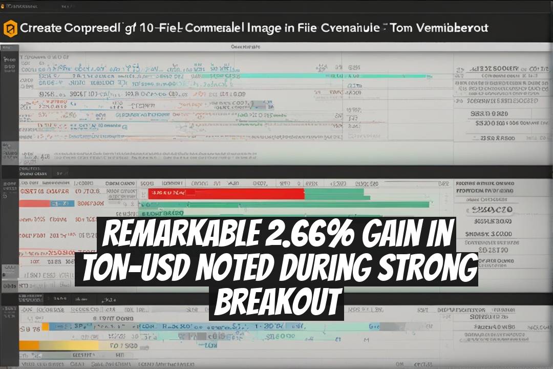 Remarkable 2.66% Gain in TON-USD Noted During Strong Breakout