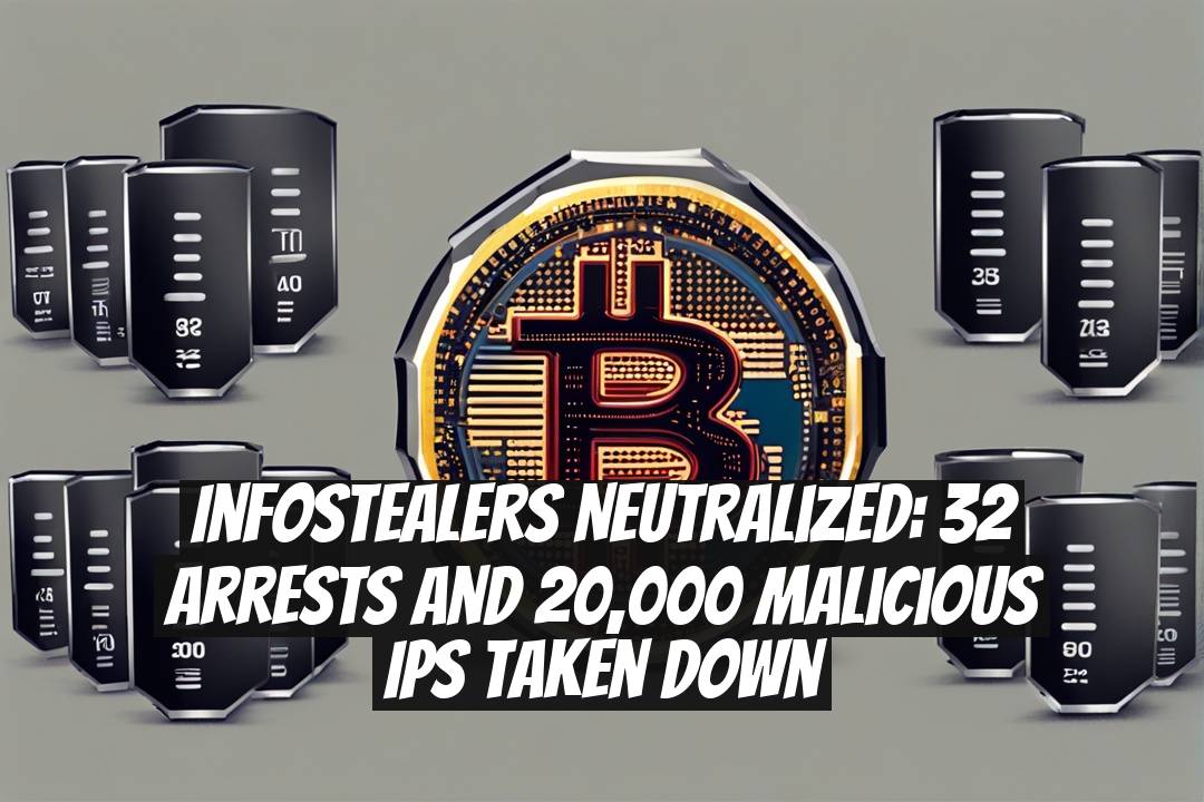 Infostealers Neutralized: 32 Arrests and 20,000 Malicious IPs Taken Down