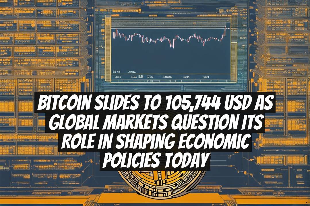 Bitcoin Slides To 105,744 USD As Global Markets Question Its Role In Shaping Economic Policies Today