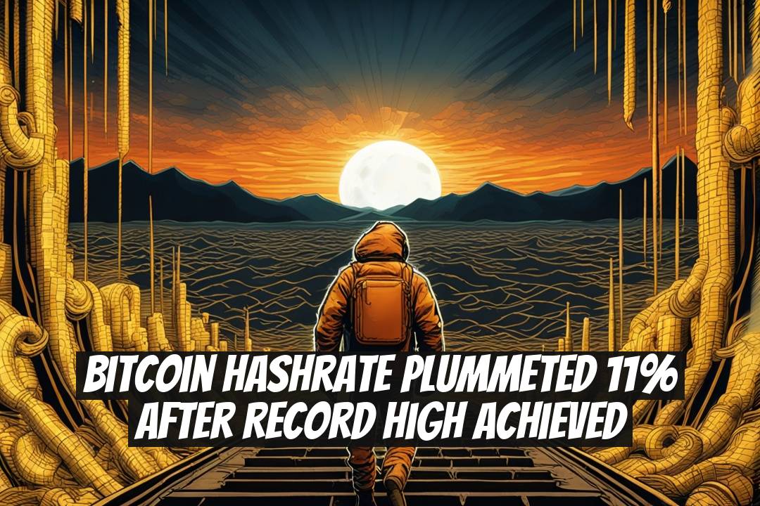 Bitcoin Hashrate Plummeted 11% After Record High Achieved