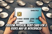 Custom Physical Debit Card for X Users May Be Introduced
