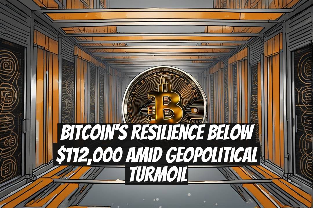 Bitcoin's Resilience Below $112,000 Amid Geopolitical Turmoil