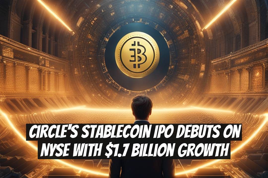 Circle's Stablecoin IPO Debuts on NYSE with $1.7 Billion Growth