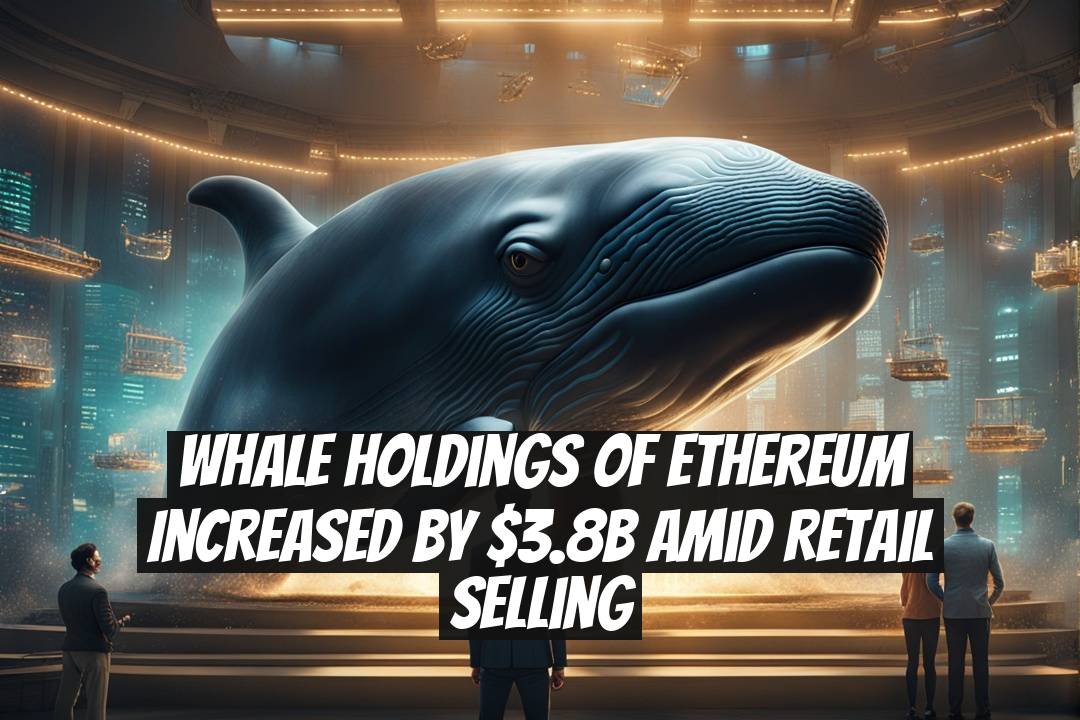 Whale Holdings of Ethereum Increased by $3.8B Amid Retail Selling