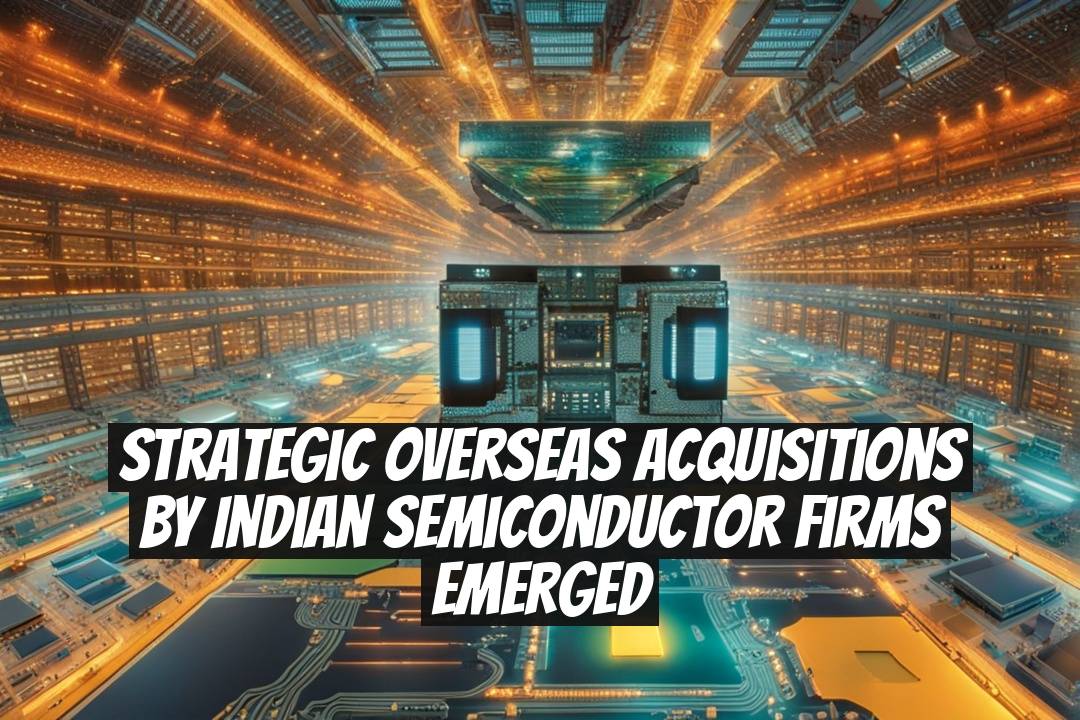 Strategic Overseas Acquisitions by Indian Semiconductor Firms Emerged