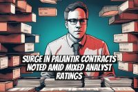 Surge in Palantir Contracts Noted Amid Mixed Analyst Ratings
