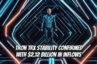Tron TRX Stability Confirmed with $2.12 Billion in Inflows