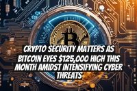 Crypto Security Matters As Bitcoin Eyes $125,000 High This Month Amidst Intensifying Cyber Threats