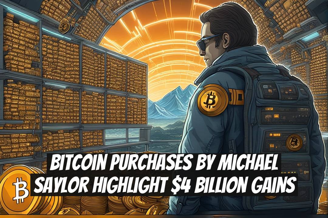 Bitcoin Purchases by Michael Saylor Highlight $4 Billion Gains