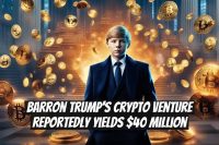 Barron Trump’s Crypto Venture Reportedly Yields $40 Million