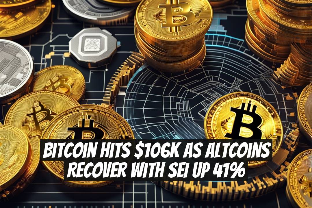 Bitcoin Hits $106K as Altcoins Recover with SEI Up 41%