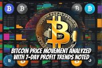 Bitcoin Price Movement Analyzed with 7-Day Profit Trends Noted