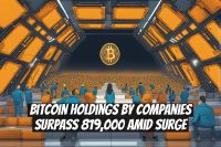 Bitcoin Holdings by Companies Surpass 819,000 Amid Surge