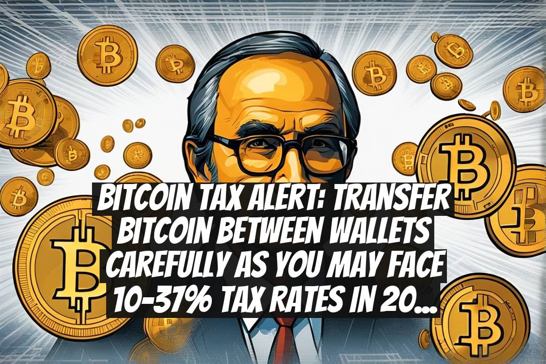 Bitcoin Tax Alert: Transfer Bitcoin Between Wallets Carefully as You May Face 10-37% Tax Rates in 2025 With New IRS Rules.