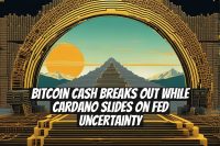 Bitcoin Cash Breaks Out While Cardano Slides on Fed Uncertainty