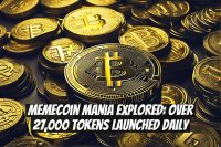 Memecoin Mania Explored: Over 27,000 Tokens Launched Daily