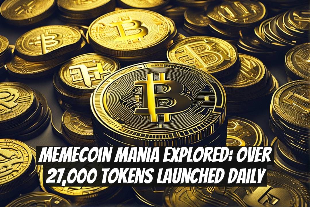 Memecoin Mania Explored: Over 27,000 Tokens Launched Daily