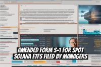 Amended Form S-1 for Spot Solana ETFs Filed by Managers