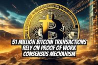 51 Million Bitcoin Transactions Rely on Proof of Work Consensus Mechanism
