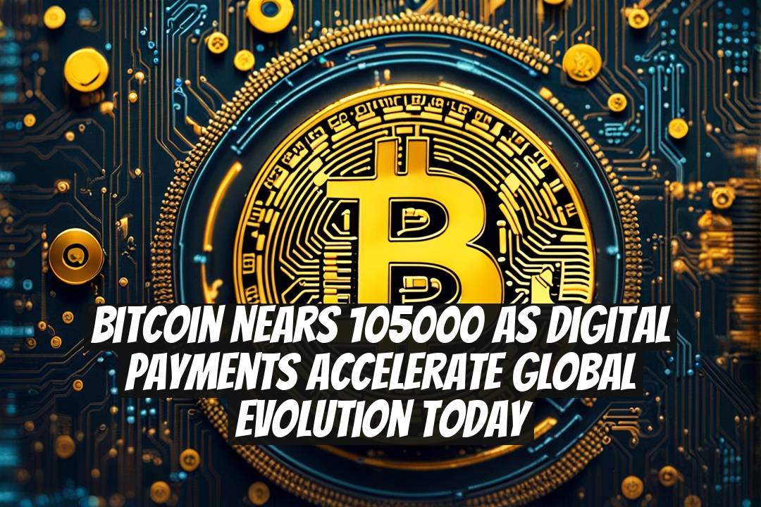 Bitcoin Nears 105000 As Digital Payments Accelerate Global Evolution Today