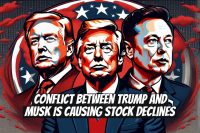 Conflict Between Trump and Musk Is Causing Stock Declines