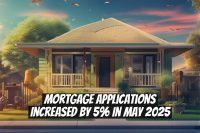 Mortgage Applications Increased by 5% in May 2025