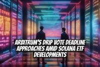 Arbitrum's DRIP Vote Deadline Approaches Amid Solana ETF Developments