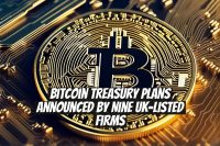 Bitcoin Treasury Plans Announced by Nine UK-Listed Firms