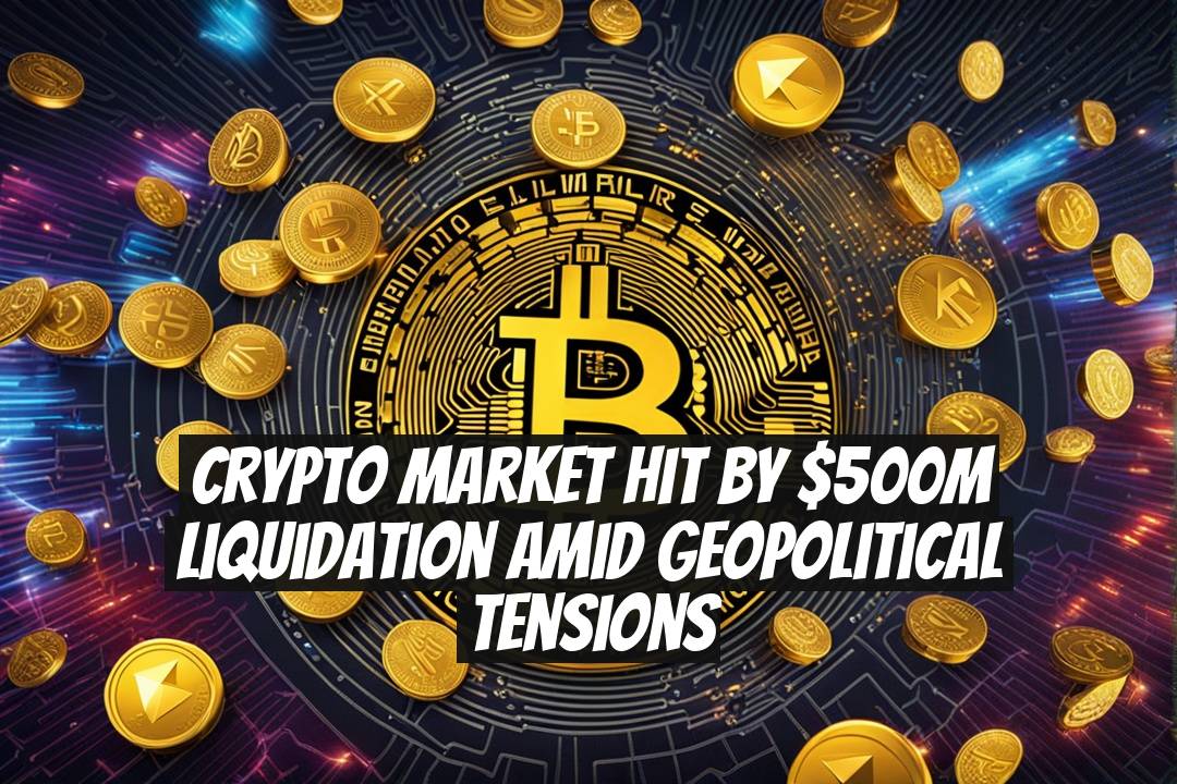 Crypto Market Hit by $500M Liquidation Amid Geopolitical Tensions