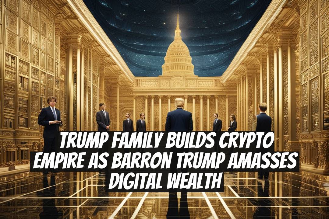 Trump Family Builds Crypto Empire as Barron Trump Amasses Digital Wealth